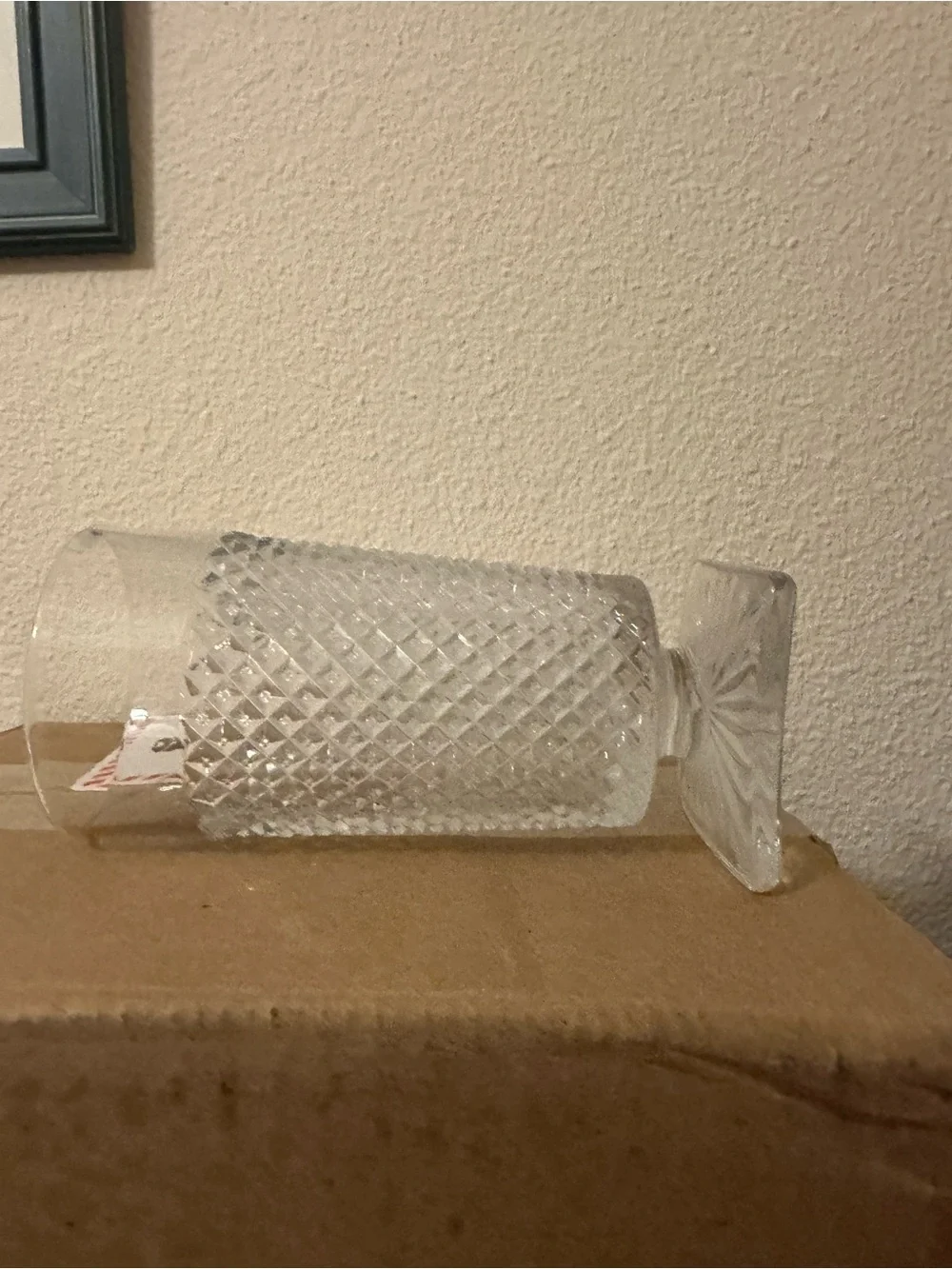 Vintage WESTMORELAND English Hobnail Glasses W/Square Base Set of 11